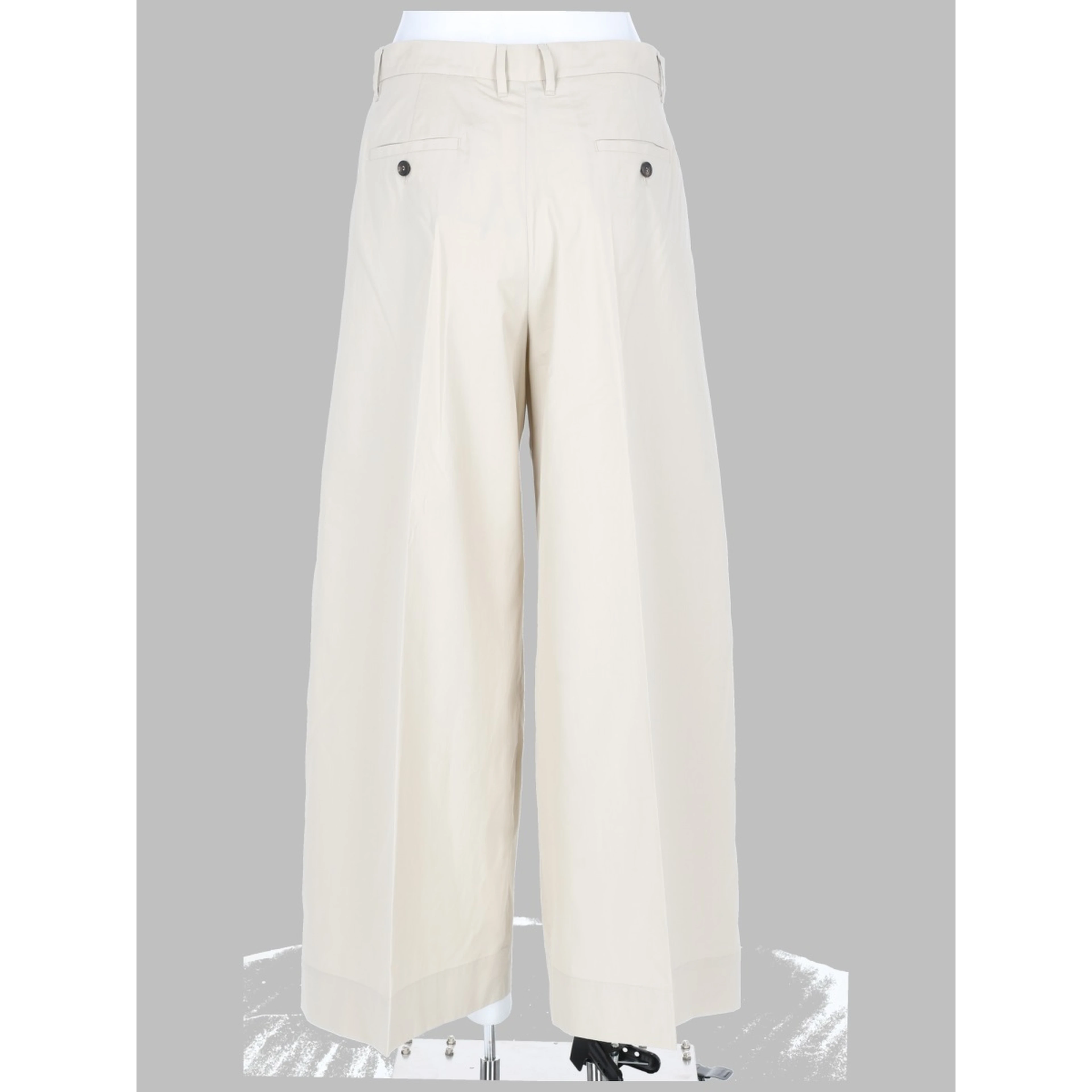 PANTALONE IN POPELINE DI COTONE