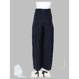 Pantalone "Ordine" In Lana Gessata