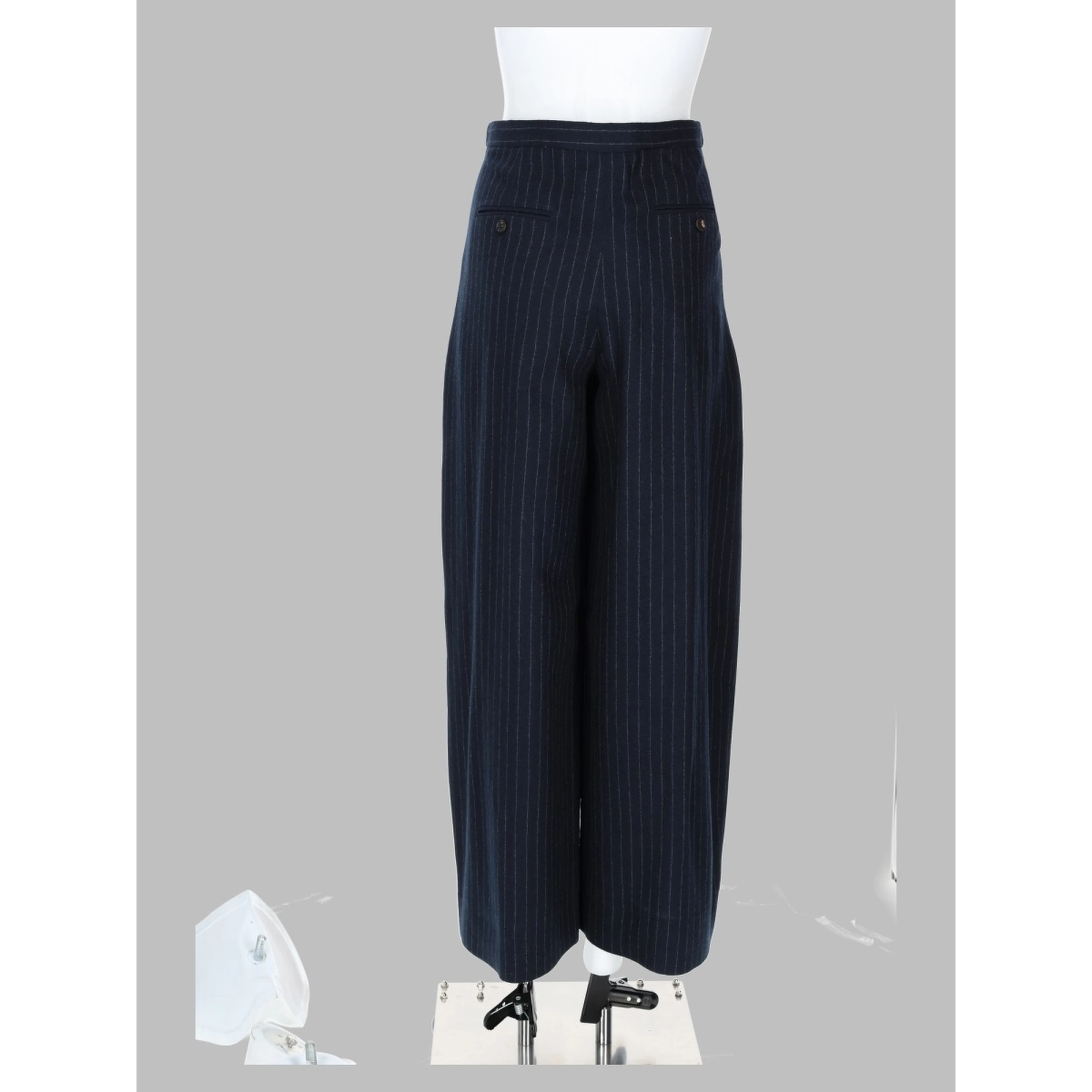 Pantalone "Ordine" In Lana Gessata