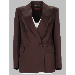 BLAZER DOPPIOPETTO IN ENVERS SATIN