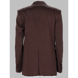BLAZER DOPPIOPETTO IN ENVERS SATIN