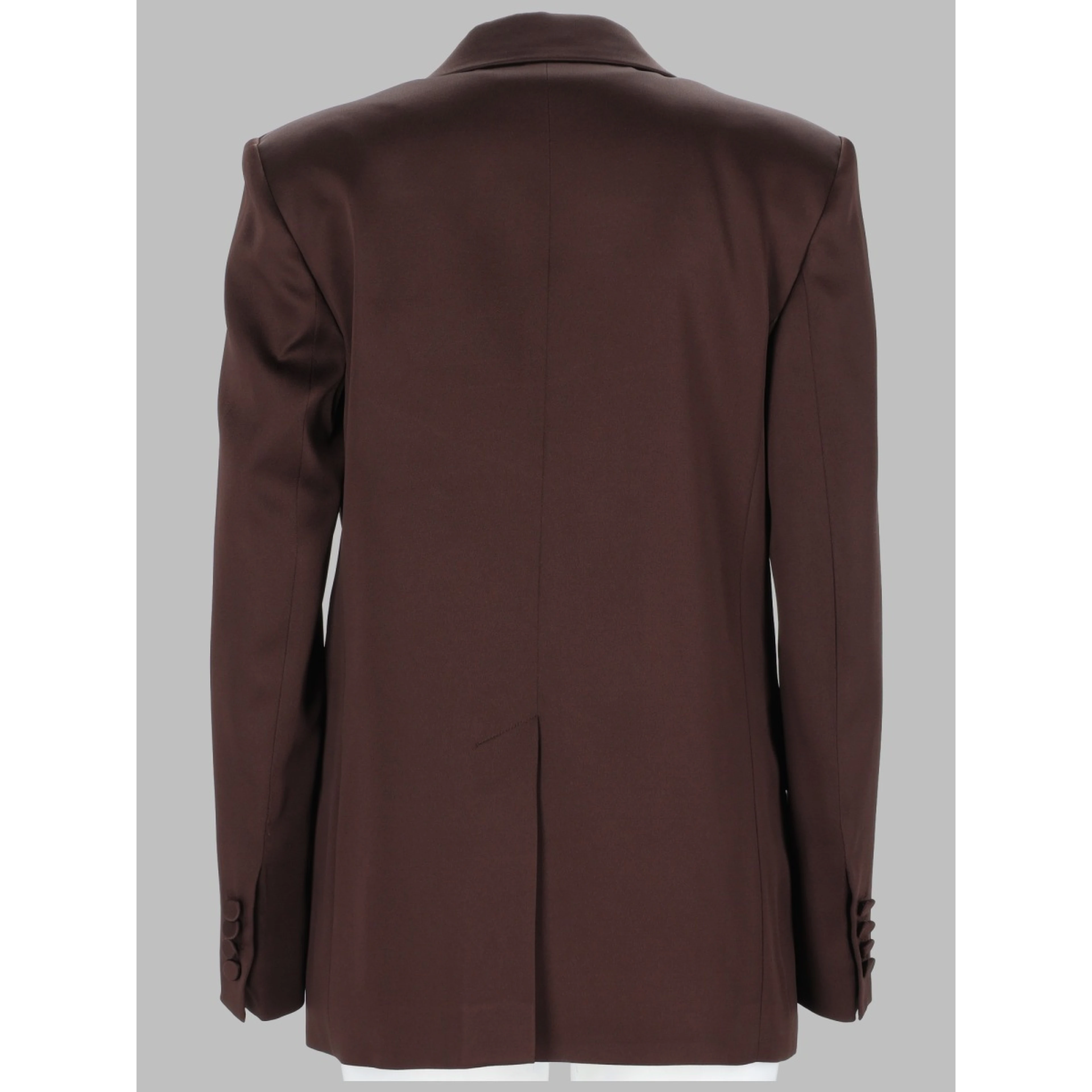 BLAZER DOPPIOPETTO IN ENVERS SATIN
