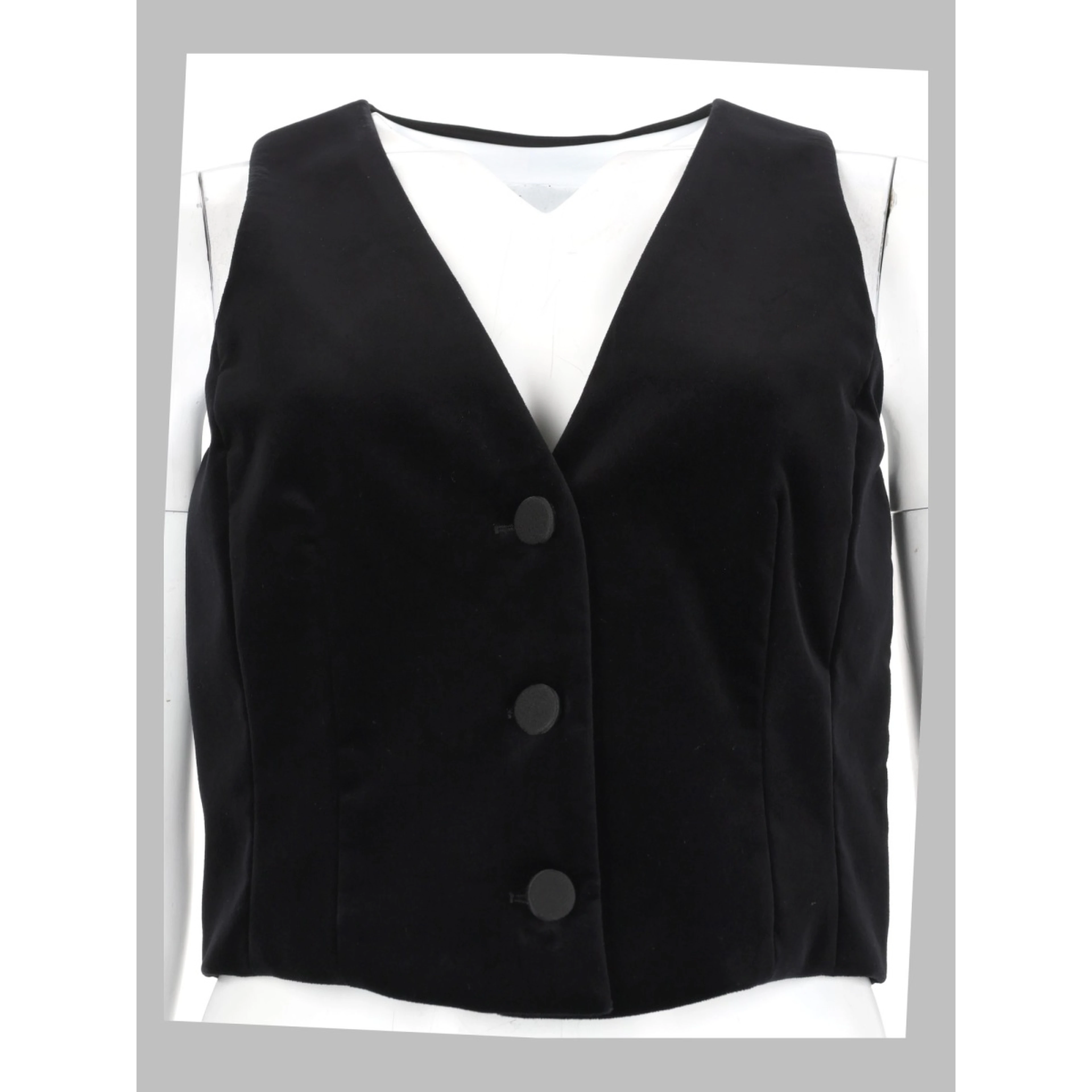 Gilet in Velluto Liscio