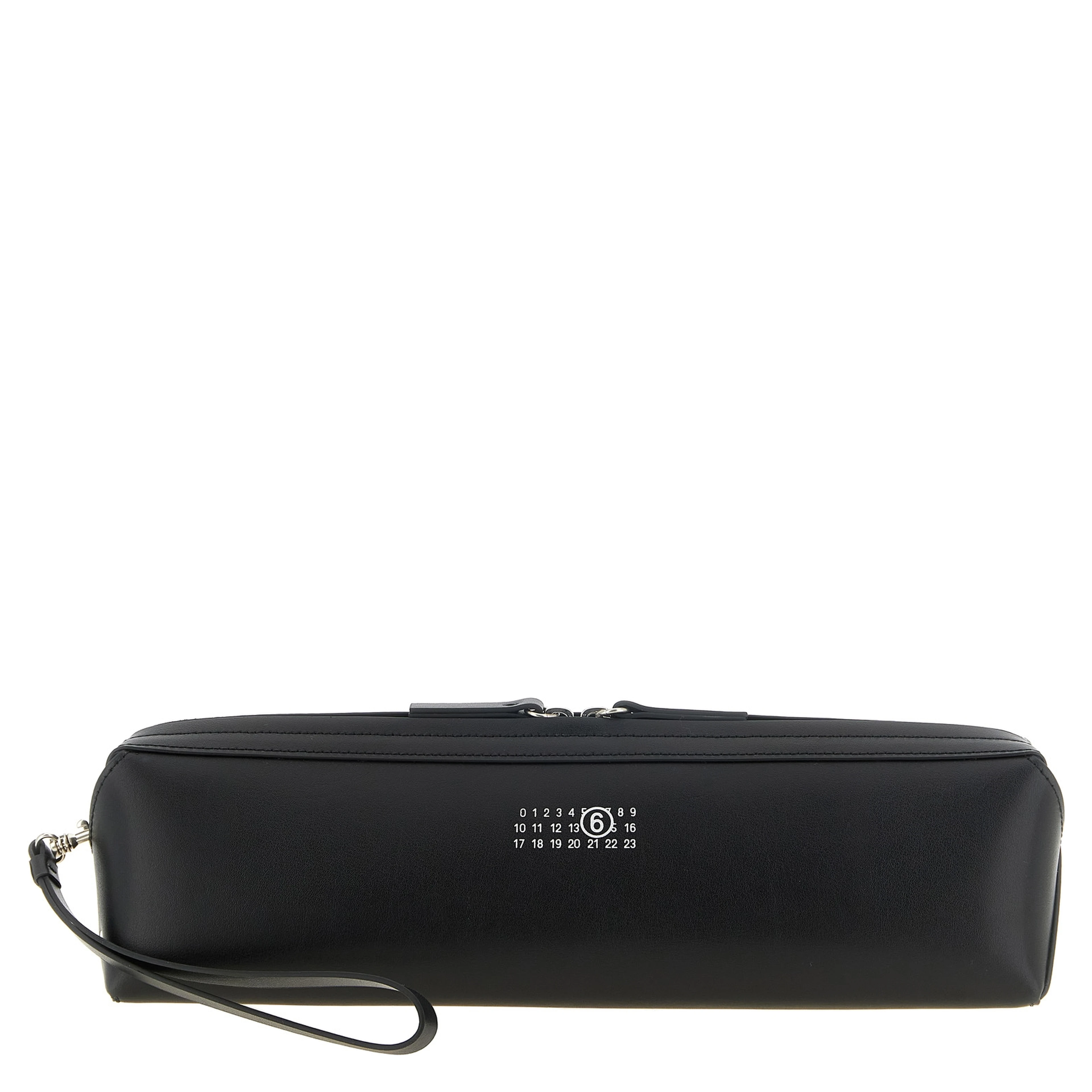 Black Cowhide Clutch Bag