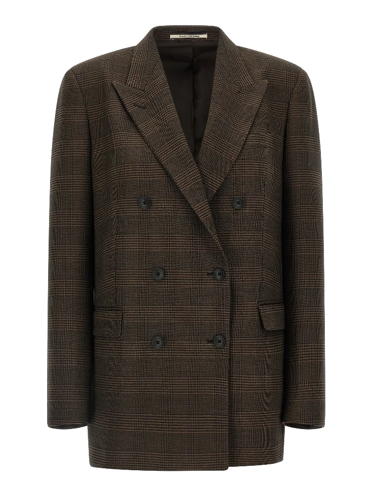 Brown Virgin Wool Blazer