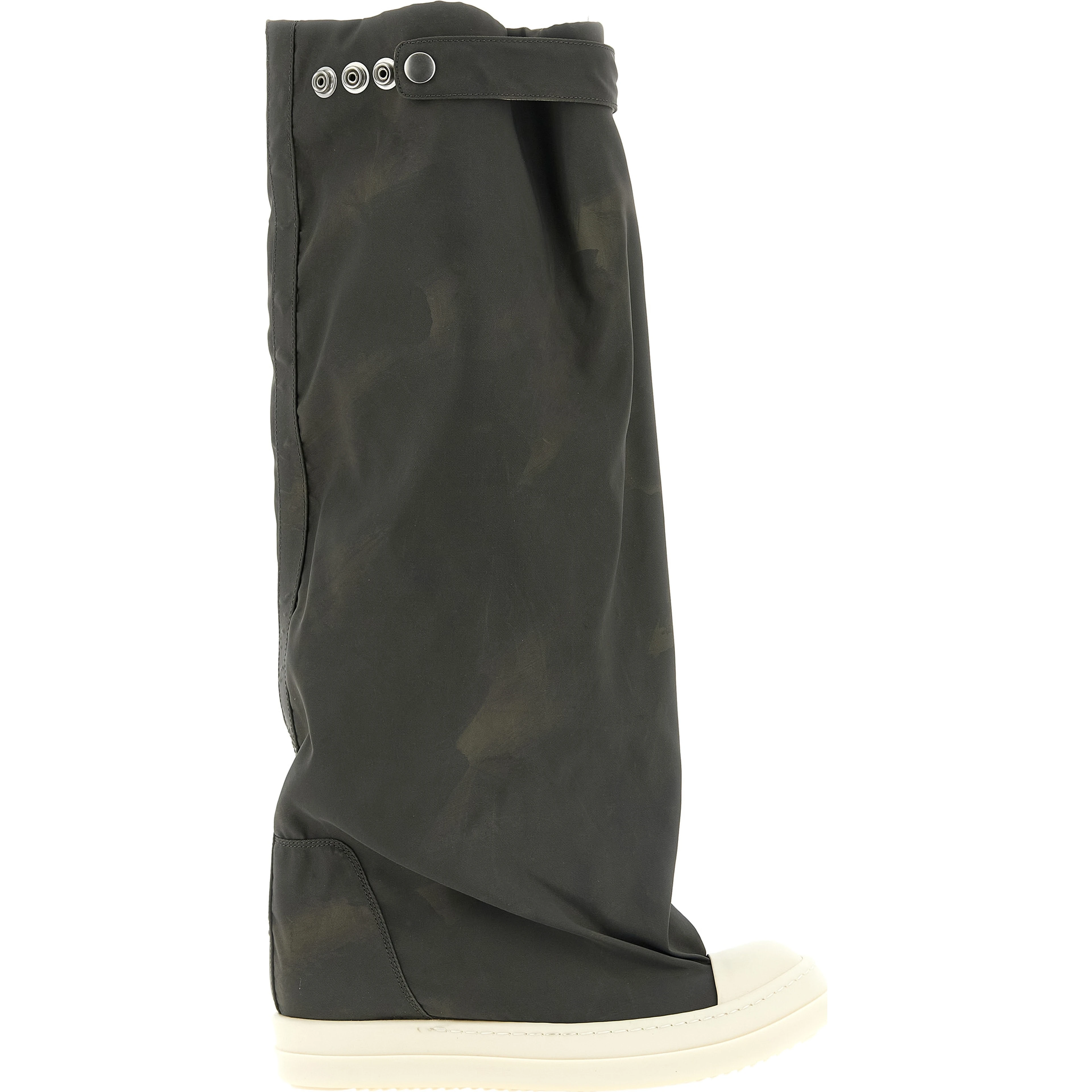 Gray Nylon Over The Knee