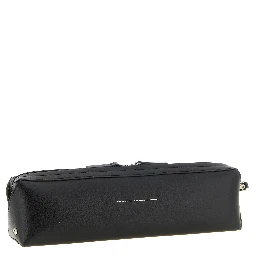 Black Cowhide Clutch Bag