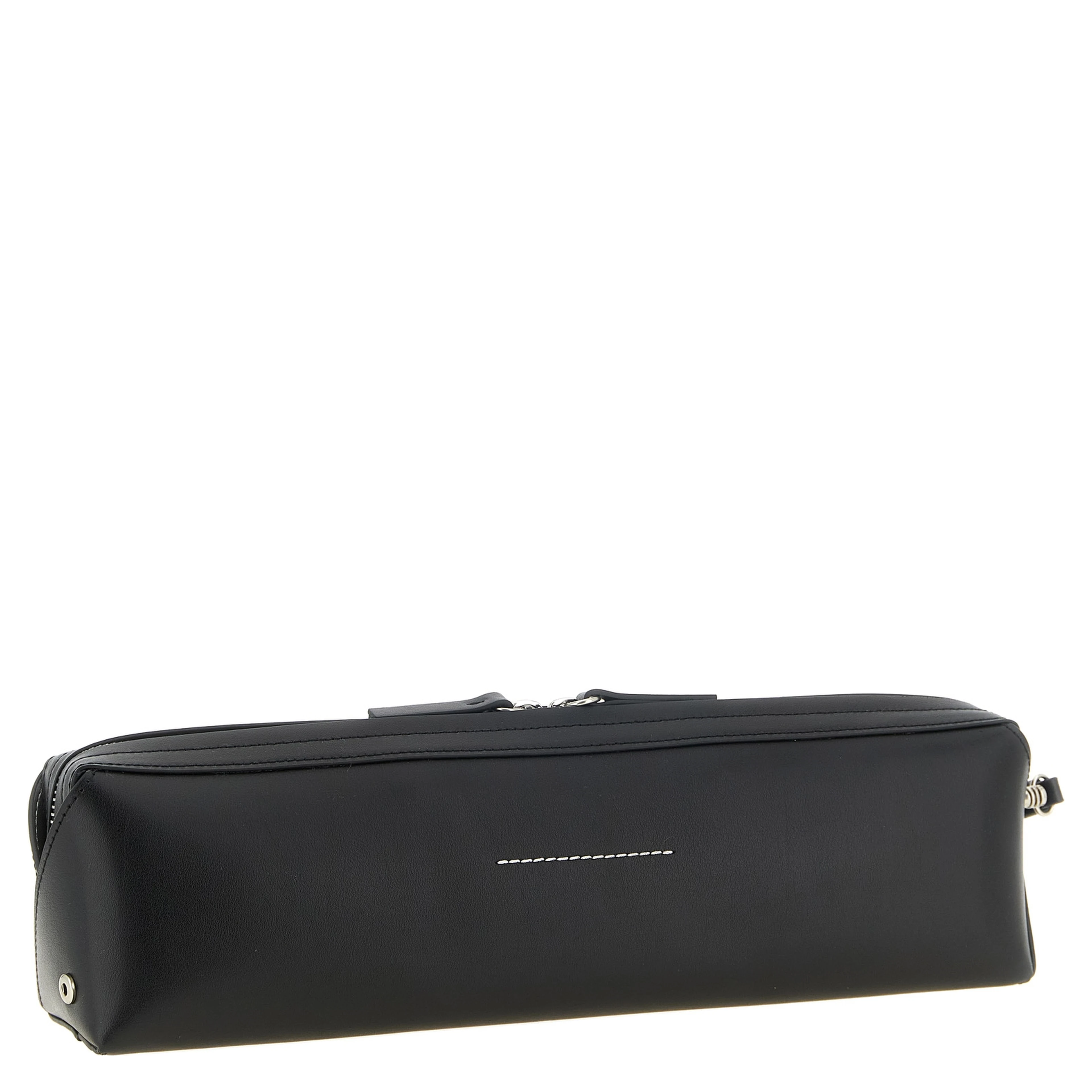 Black Cowhide Clutch Bag