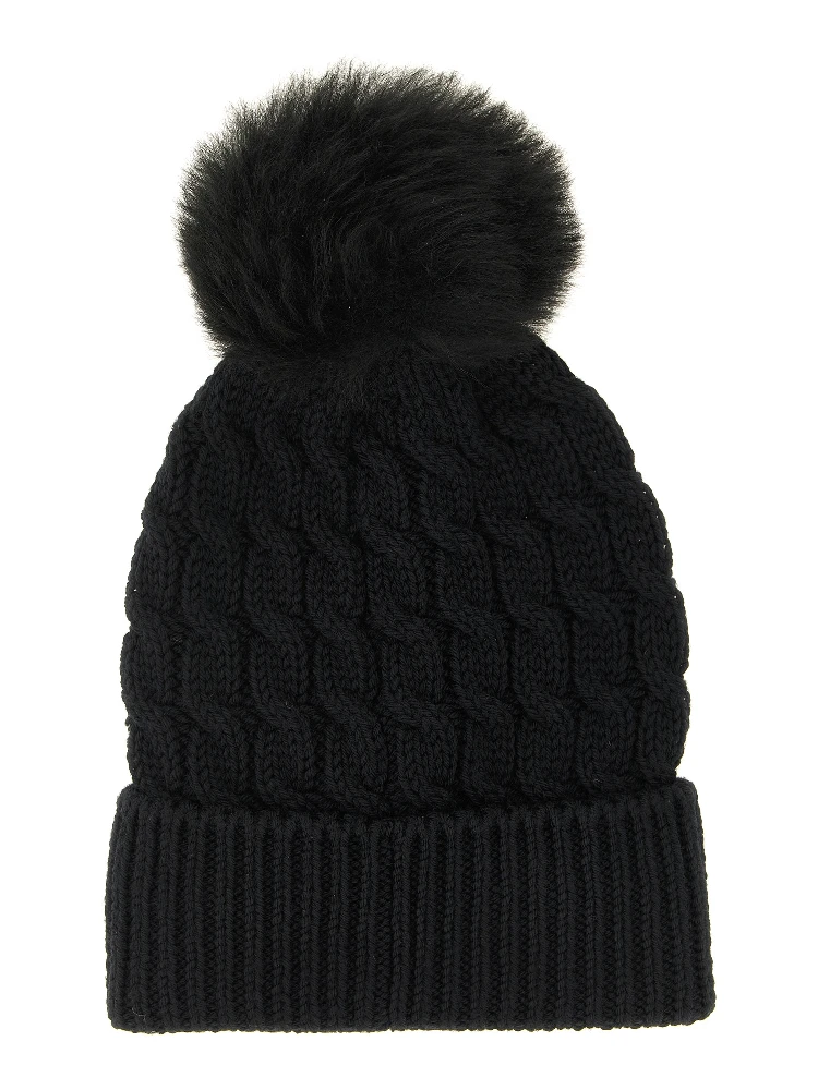 Black Virgin Wool Beanie alternative