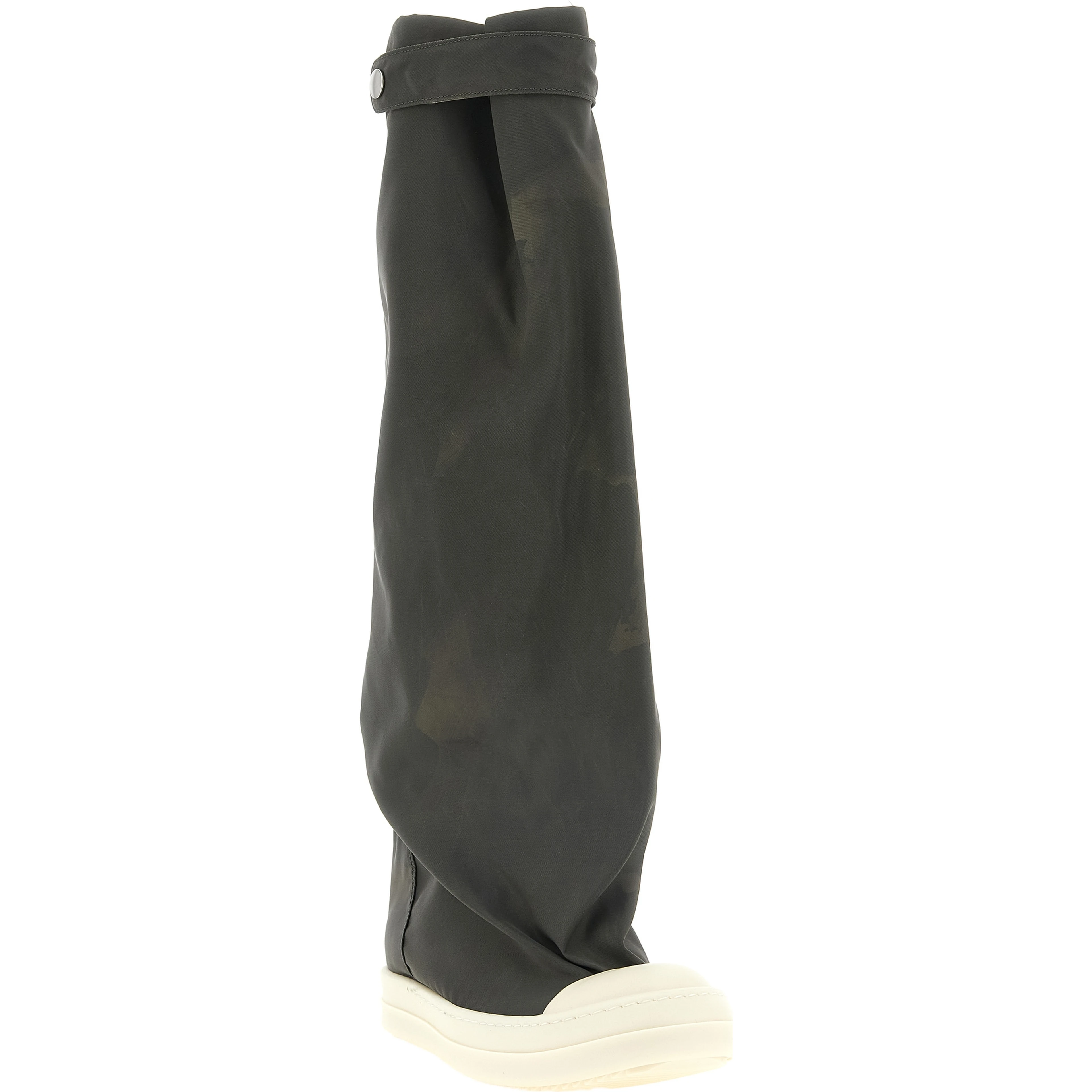 Gray Nylon Over The Knee