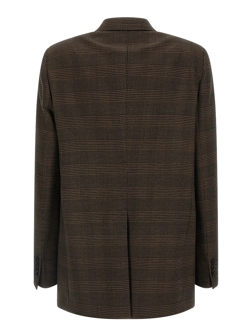 Brown Virgin Wool Blazer