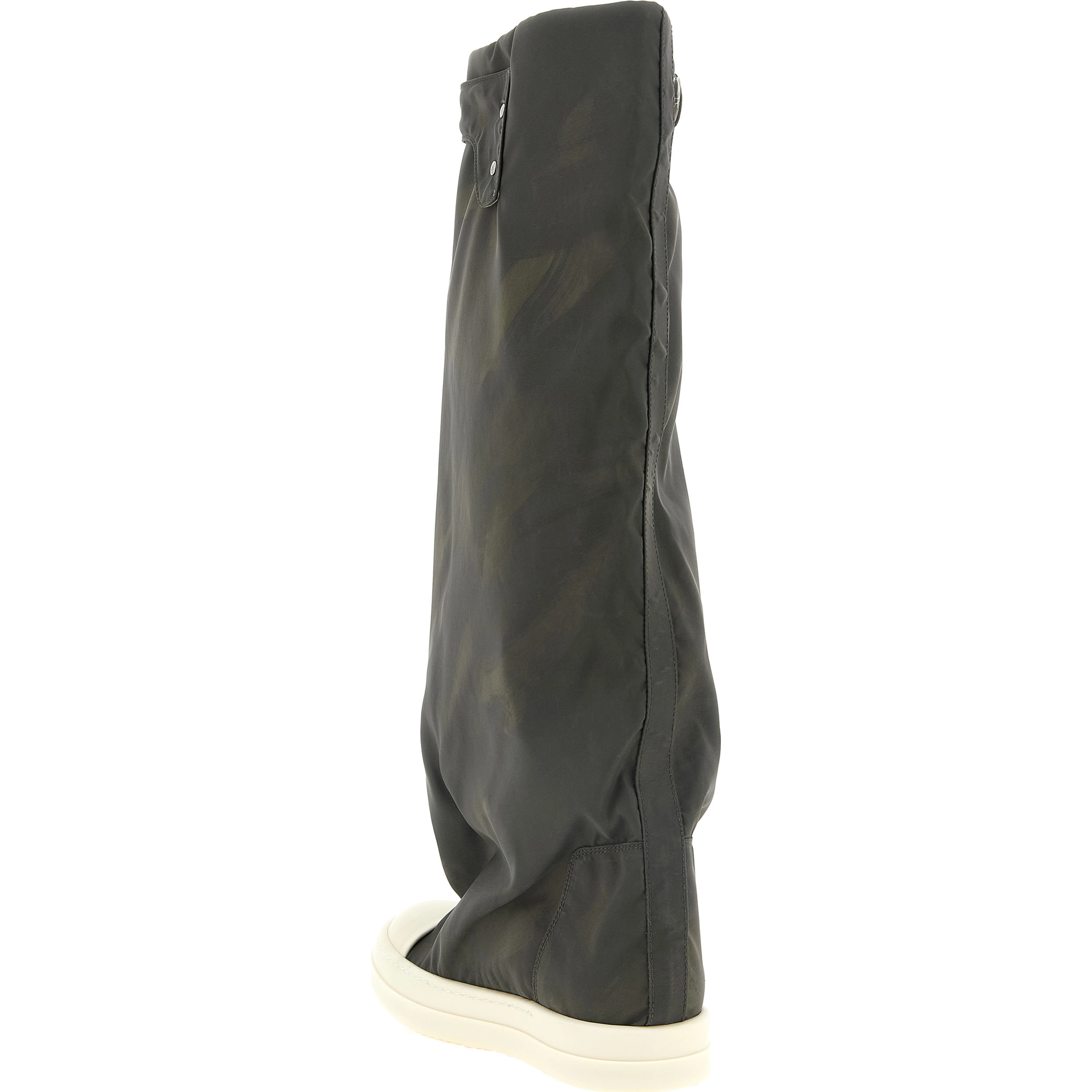 Gray Nylon Over The Knee