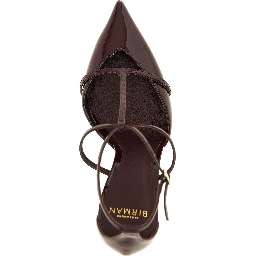 Bordeaux Calfskin High Heel Pumps
