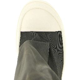 Gray Nylon Over The Knee