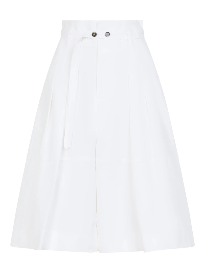 COTTON BELTED COULOTTE