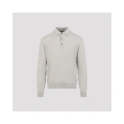 FINE KNIT POLO NECK