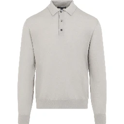 FINE KNIT POLO NECK