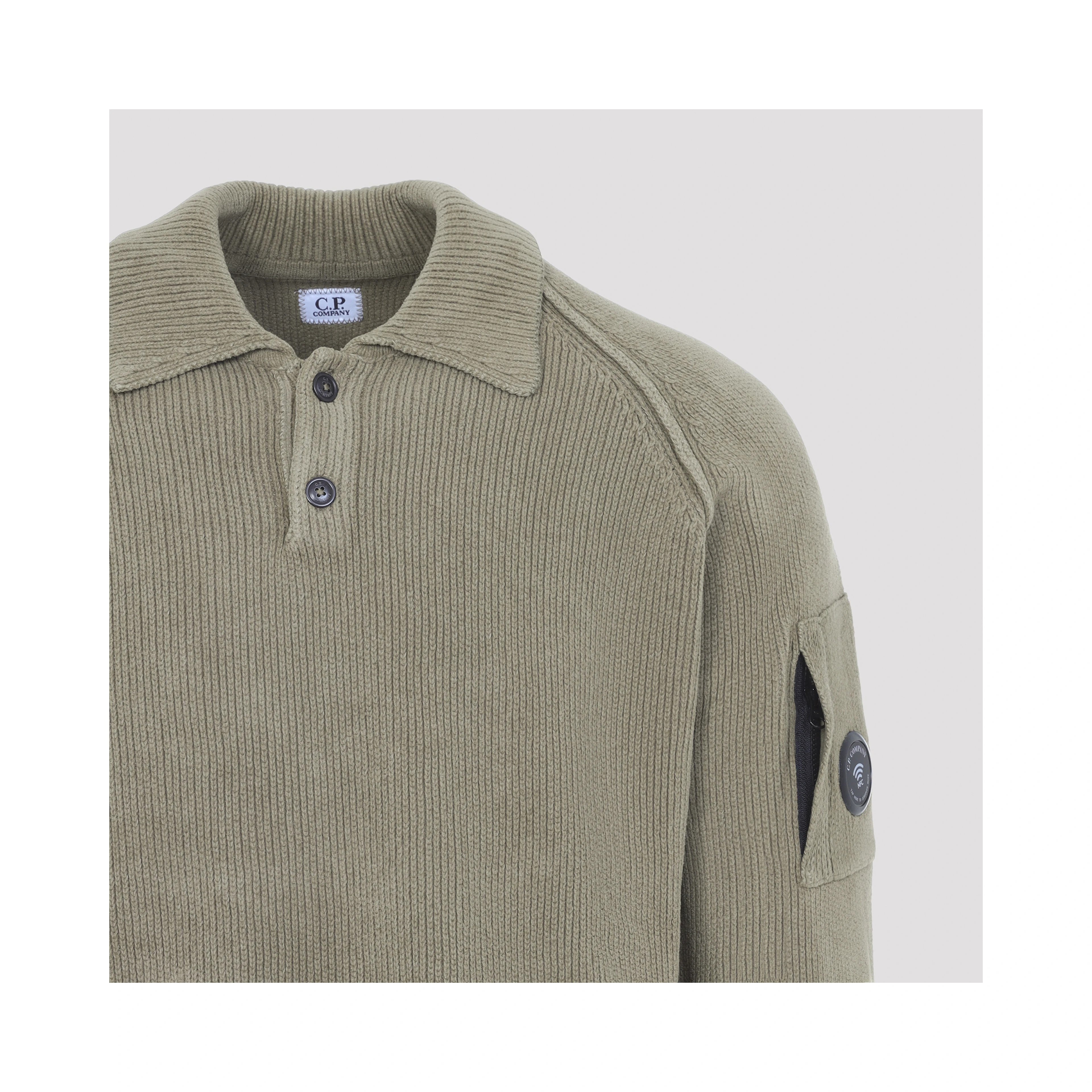 Cp Company Chenille Polo