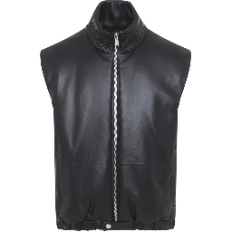 LEATHER VEST