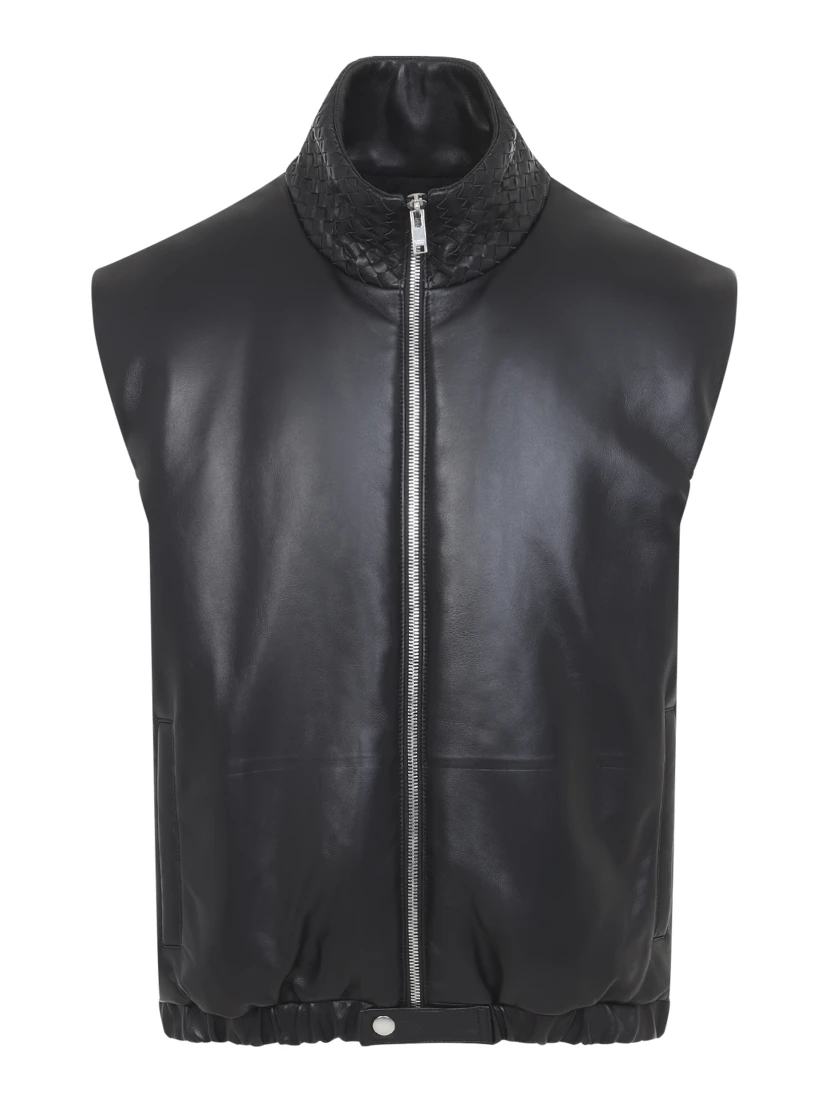 LEATHER VEST
