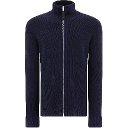 Cotton and wool zippered malgione