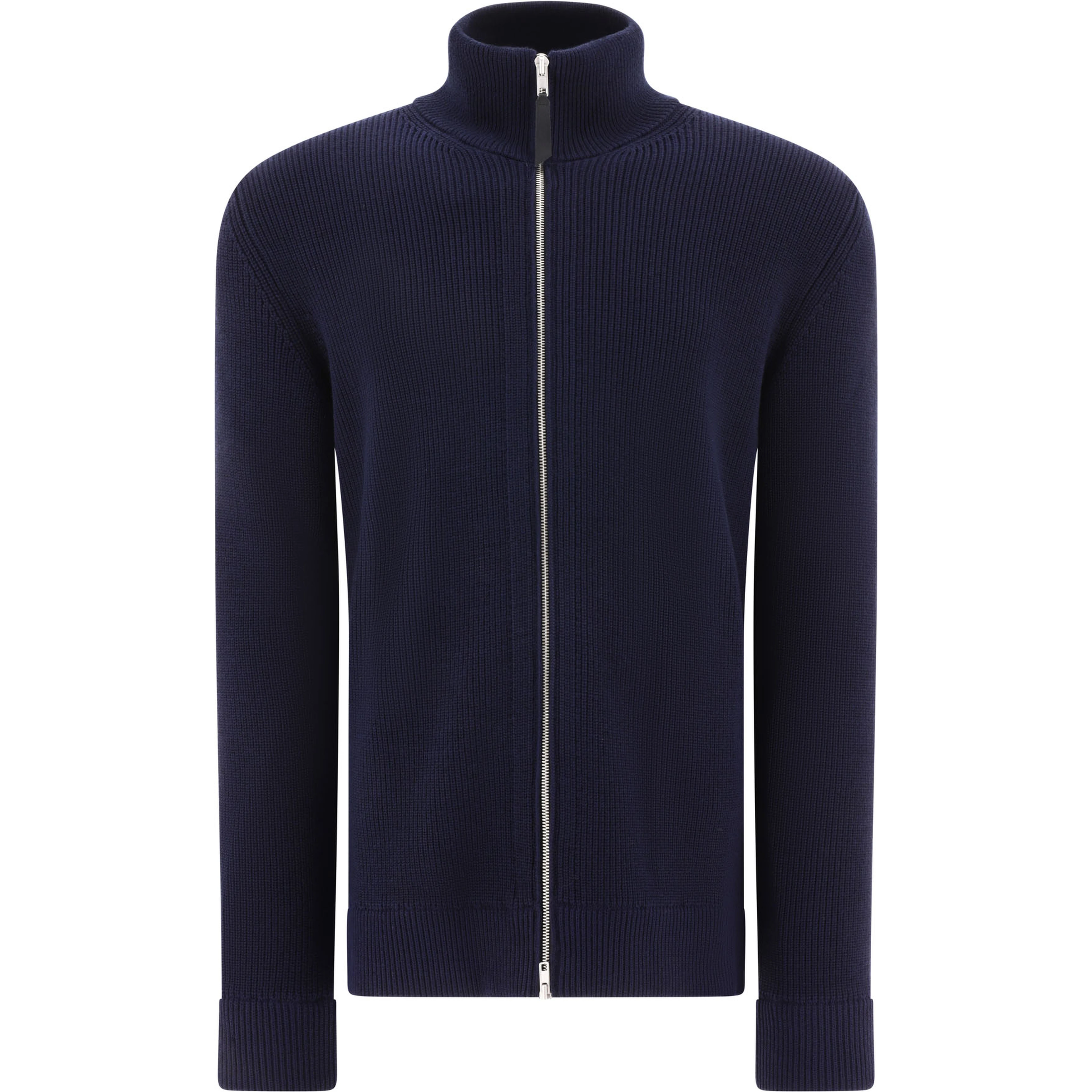 Cotton and wool zippered malgione