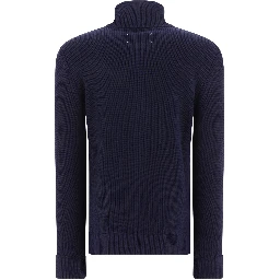 Cotton and wool zippered malgione