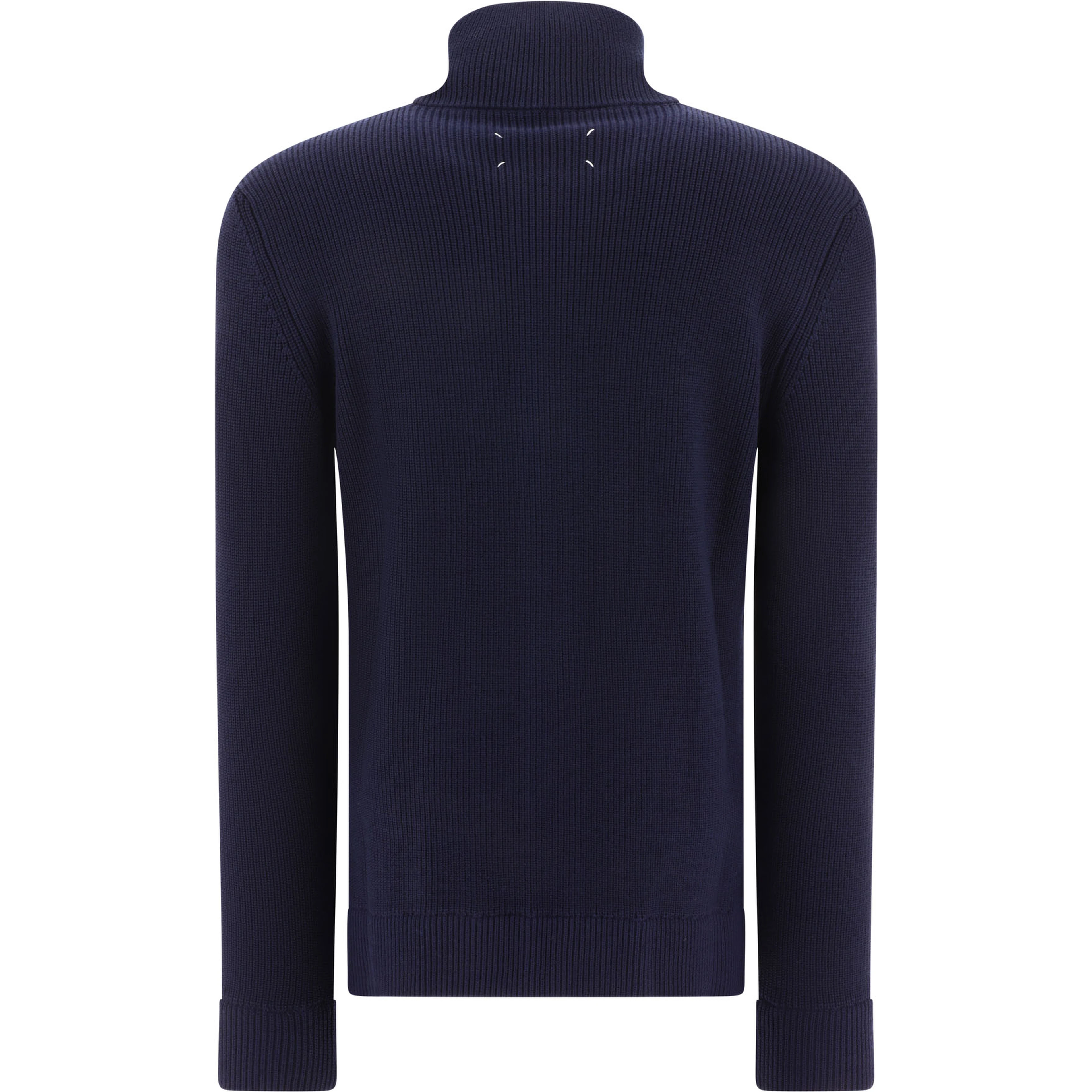 Cotton and wool zippered malgione