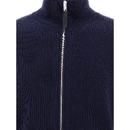 Cotton and wool zippered malgione