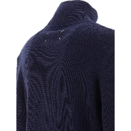 Cotton and wool zippered malgione
