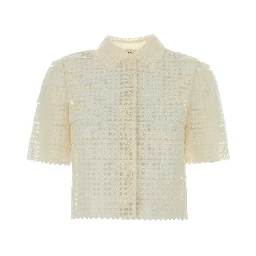 THE LATTICE CROCHET BLOUSE