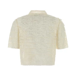 THE LATTICE CROCHET BLOUSE
