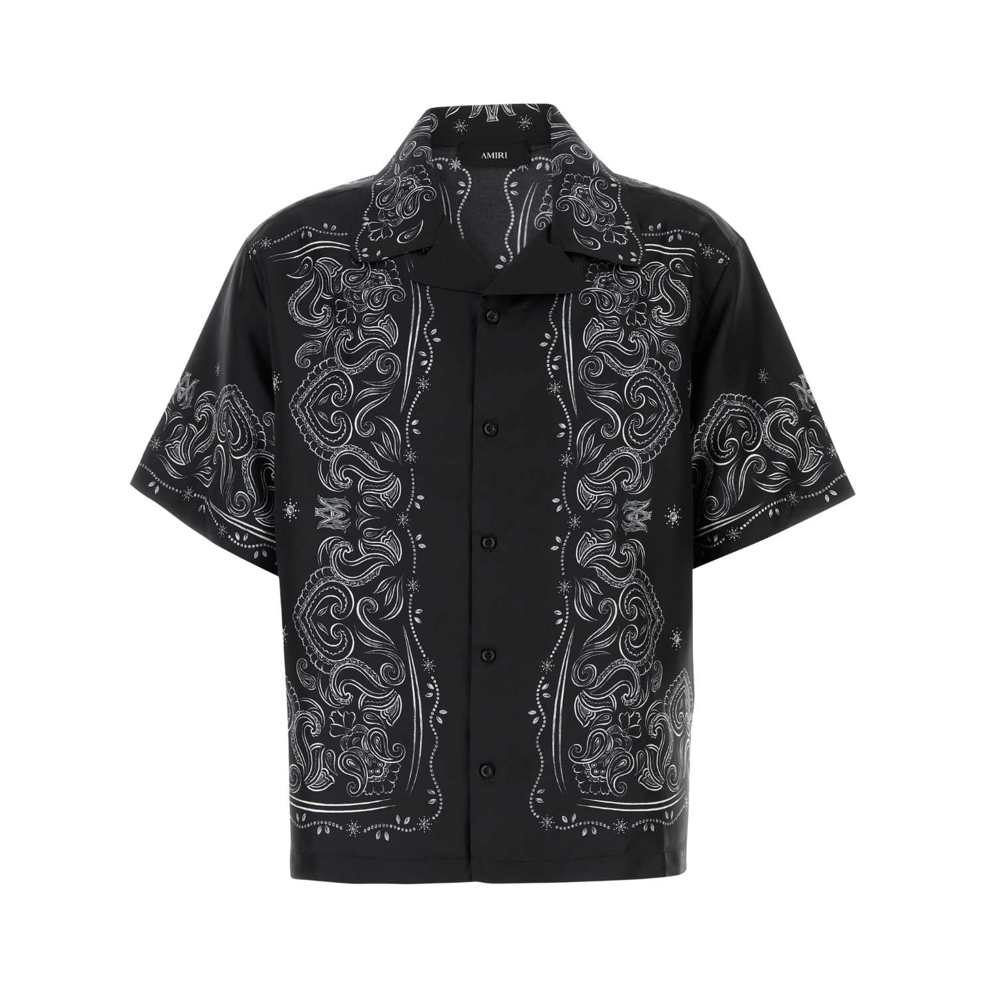 BANDANA PAINT OS BOWLING SHIRT