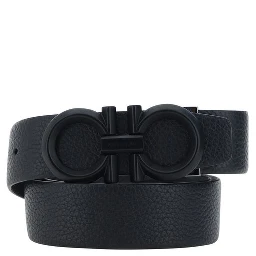Black Calf Leather Bos Taurus Regular Belt