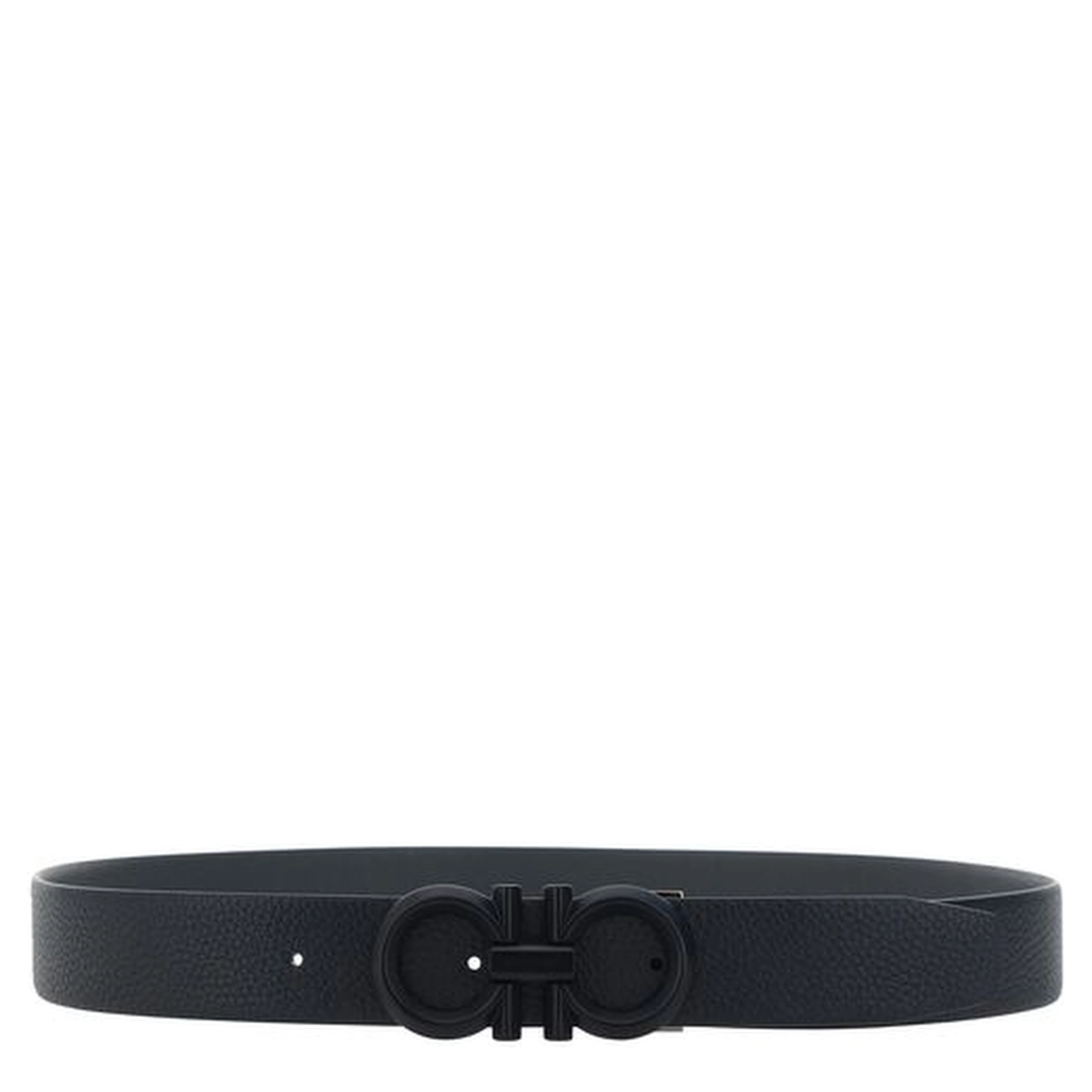 Black Calf Leather Bos Taurus Regular Belt