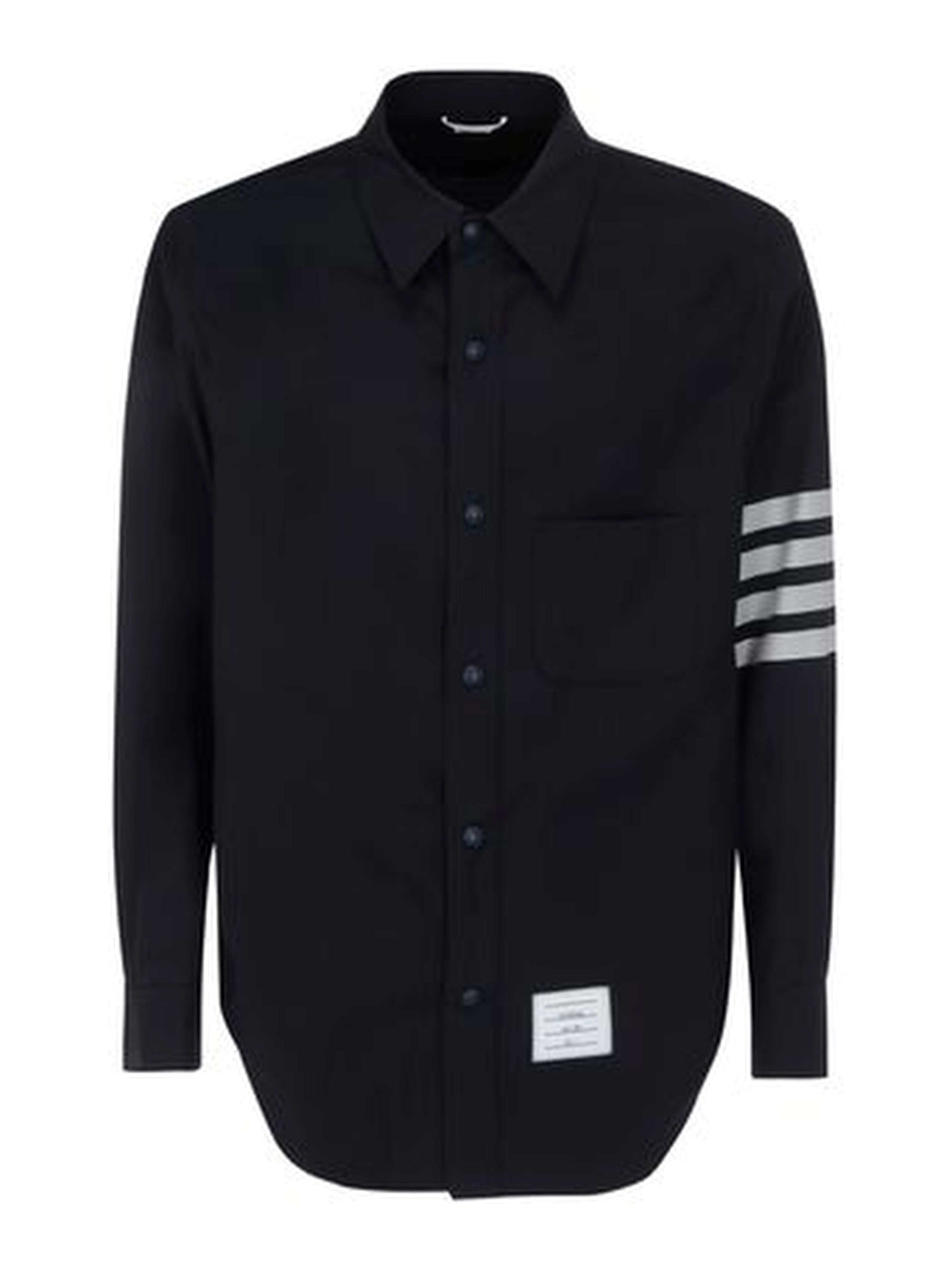 Blue Wool Oves Aries Dress Shirt