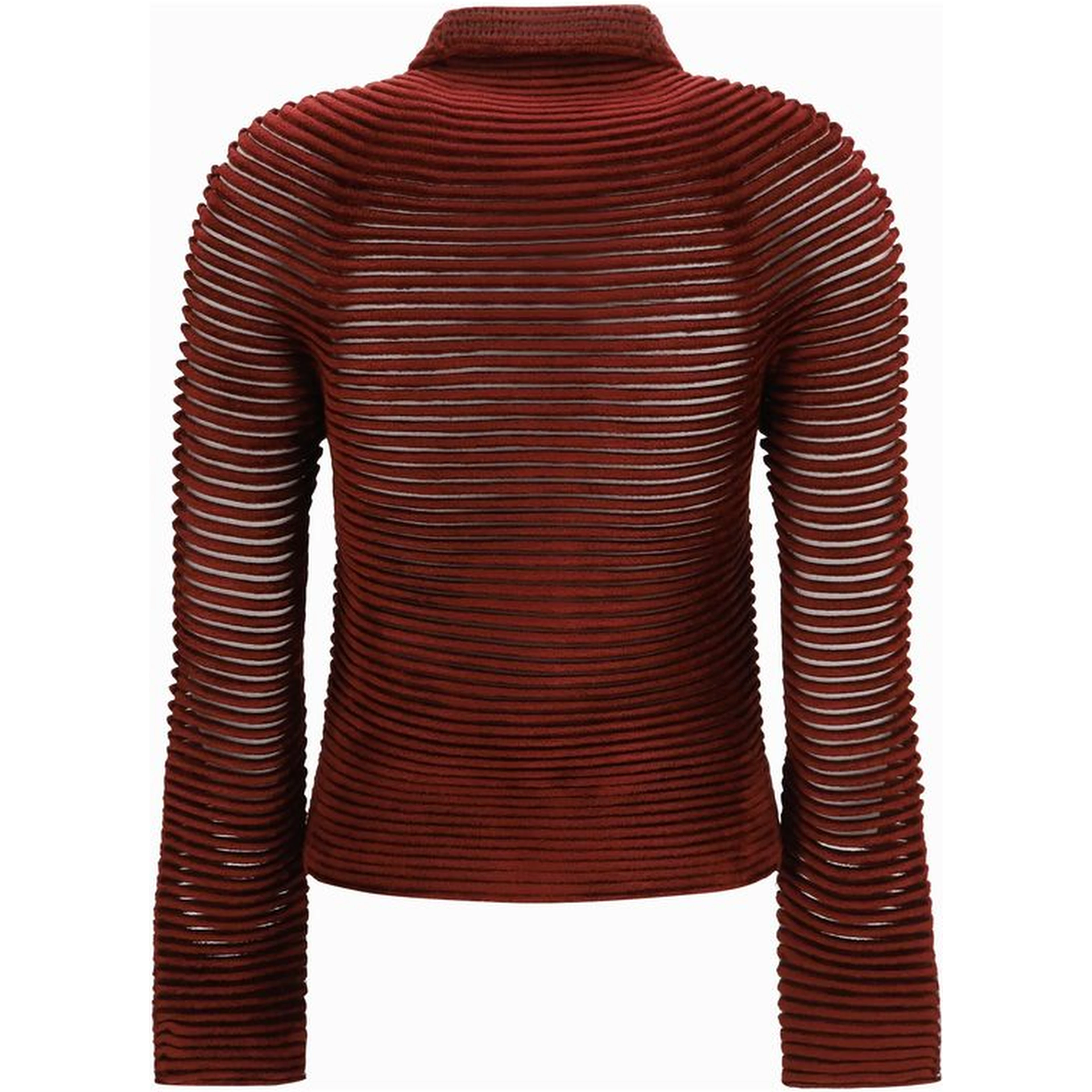 Bordeaux Viscose Cardigan