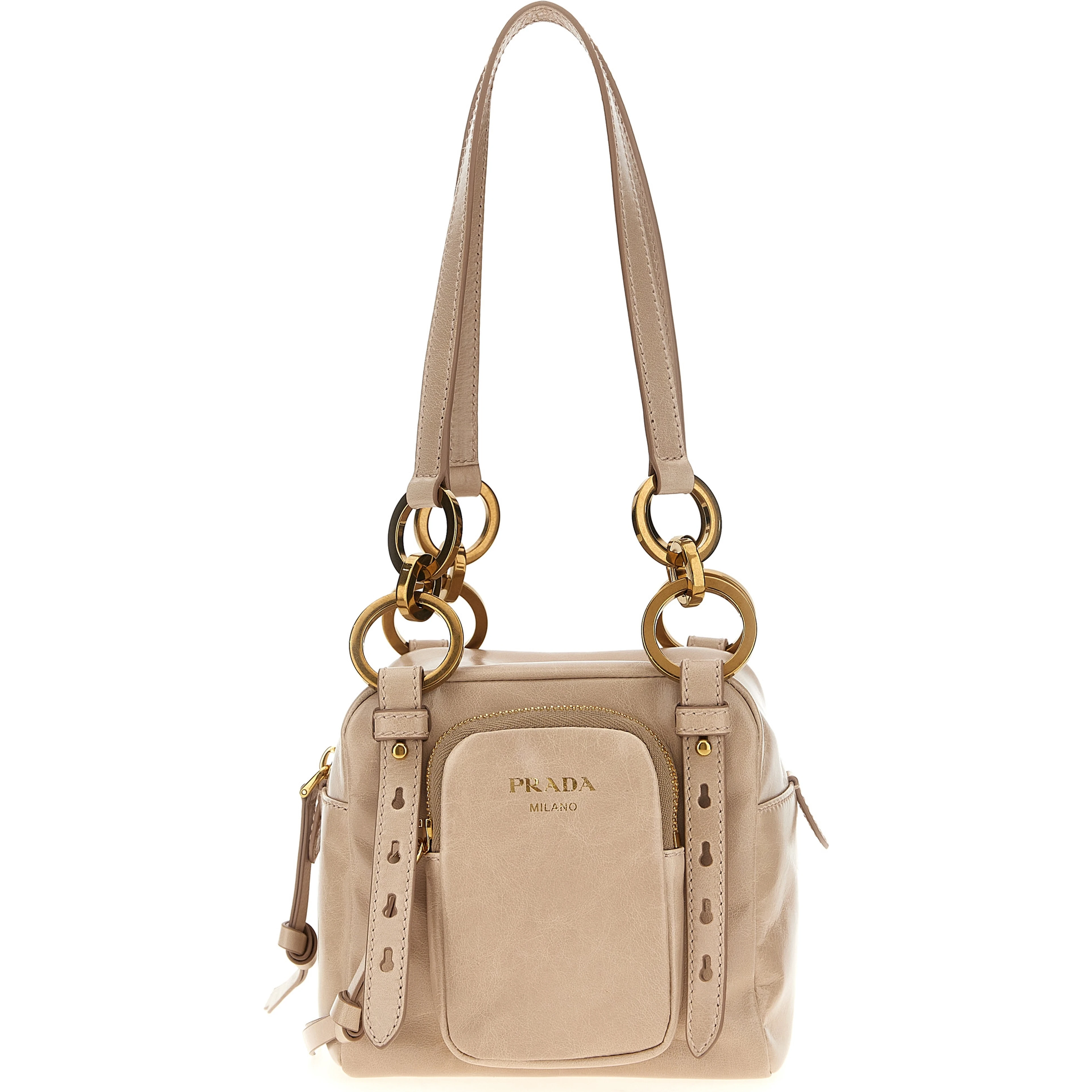 Multicolor Calfskin Handbag