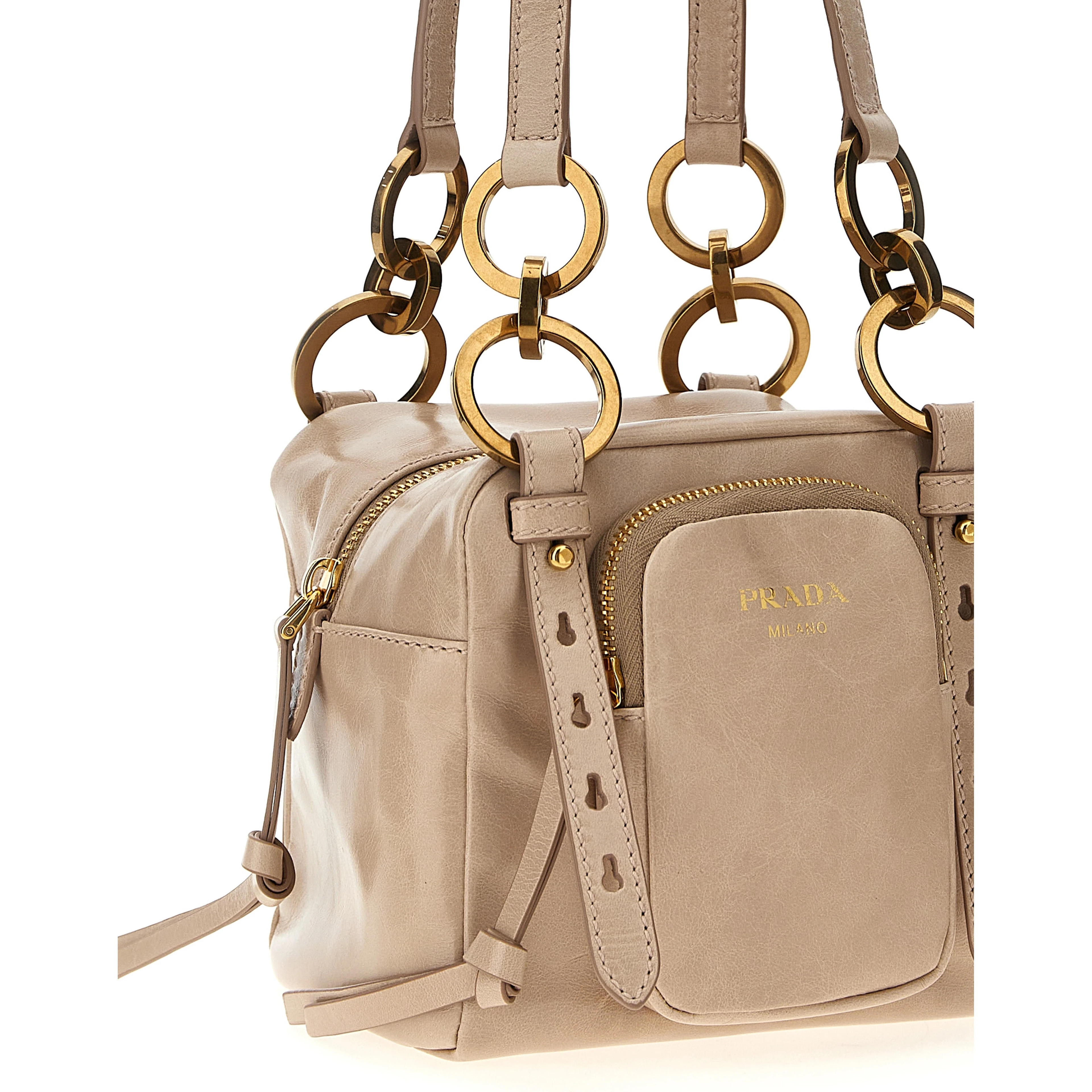 Multicolor Calfskin Handbag