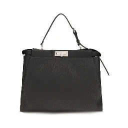 Black Calf Leather Bos Taurus Shoulder Bag