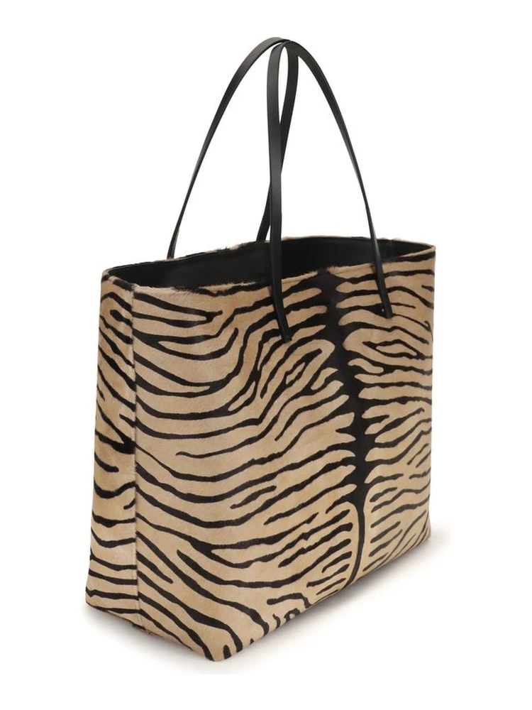 Beige Calf Leather Bos Taurus Shoulder Bag alternative
