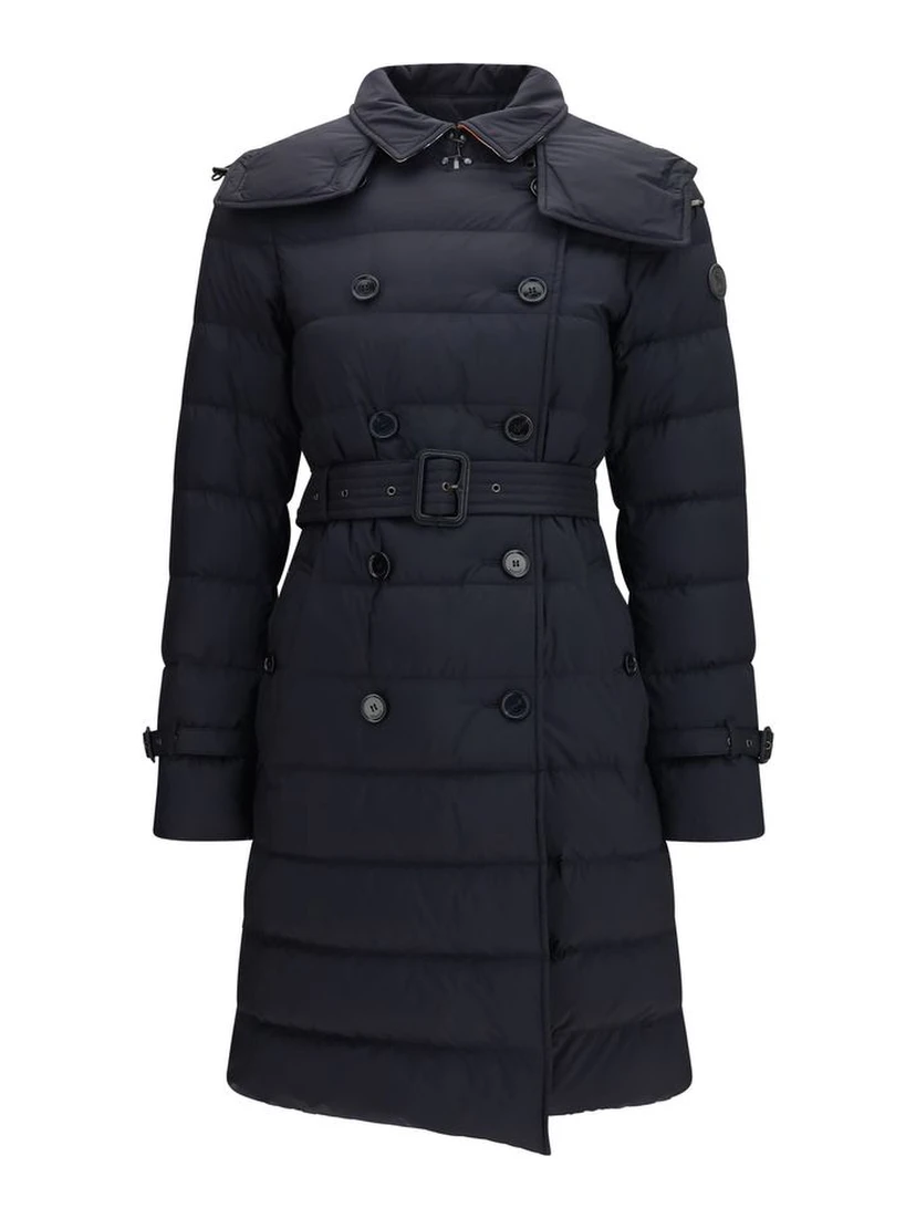 Black Polyamide Coat