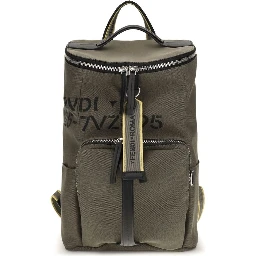 Bicolor Cotton Backpack