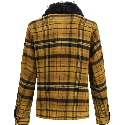 Multicolor Wool Oves Aries Full-Length Jacket