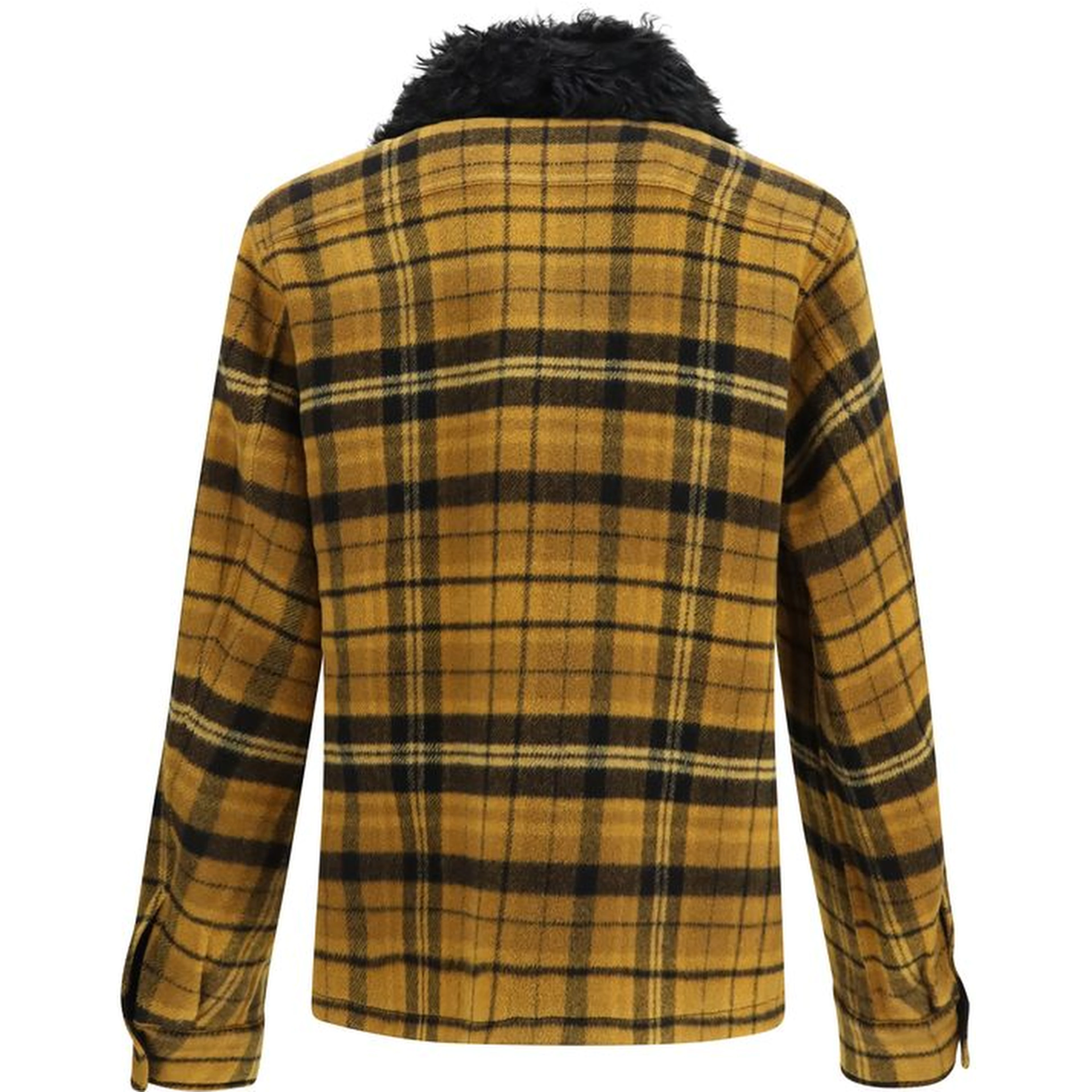 Multicolor Wool Oves Aries Full-Length Jacket