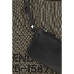 Bicolor Polyester Shoulder Bag