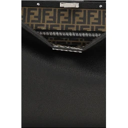 Black Calf Leather Bos Taurus Shoulder Bag