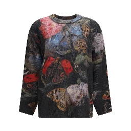 Gray Cashmere Sweatshirt