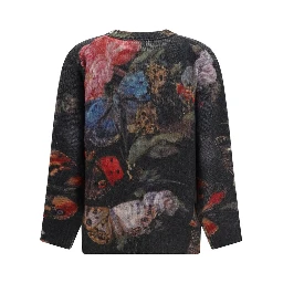 Gray Cashmere Sweatshirt