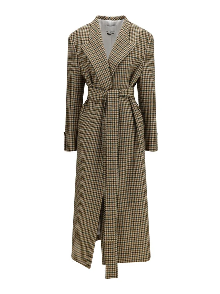 Beige Wool Oves Aries Coat
